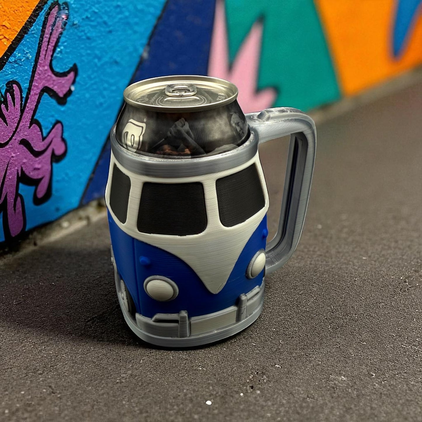 Hippie Van Can Holder