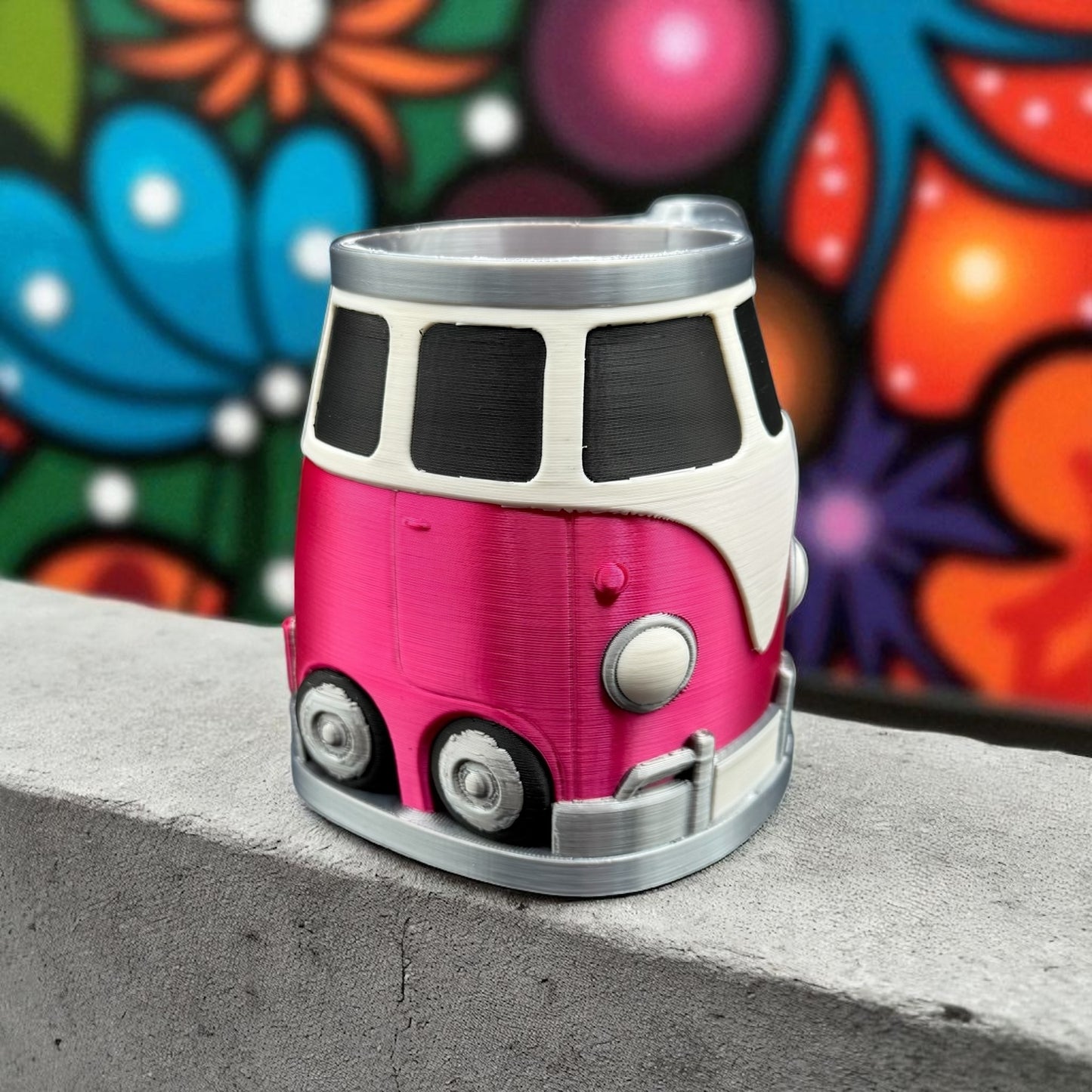 Hippie Van Can Holder