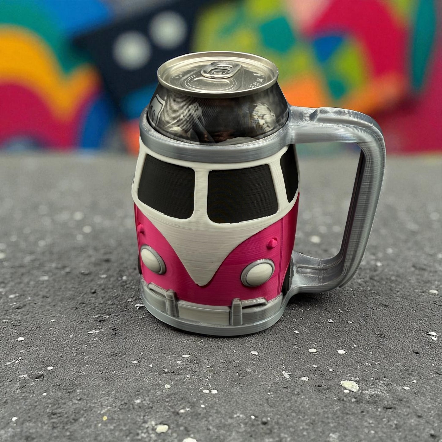 Hippie Van Can Holder