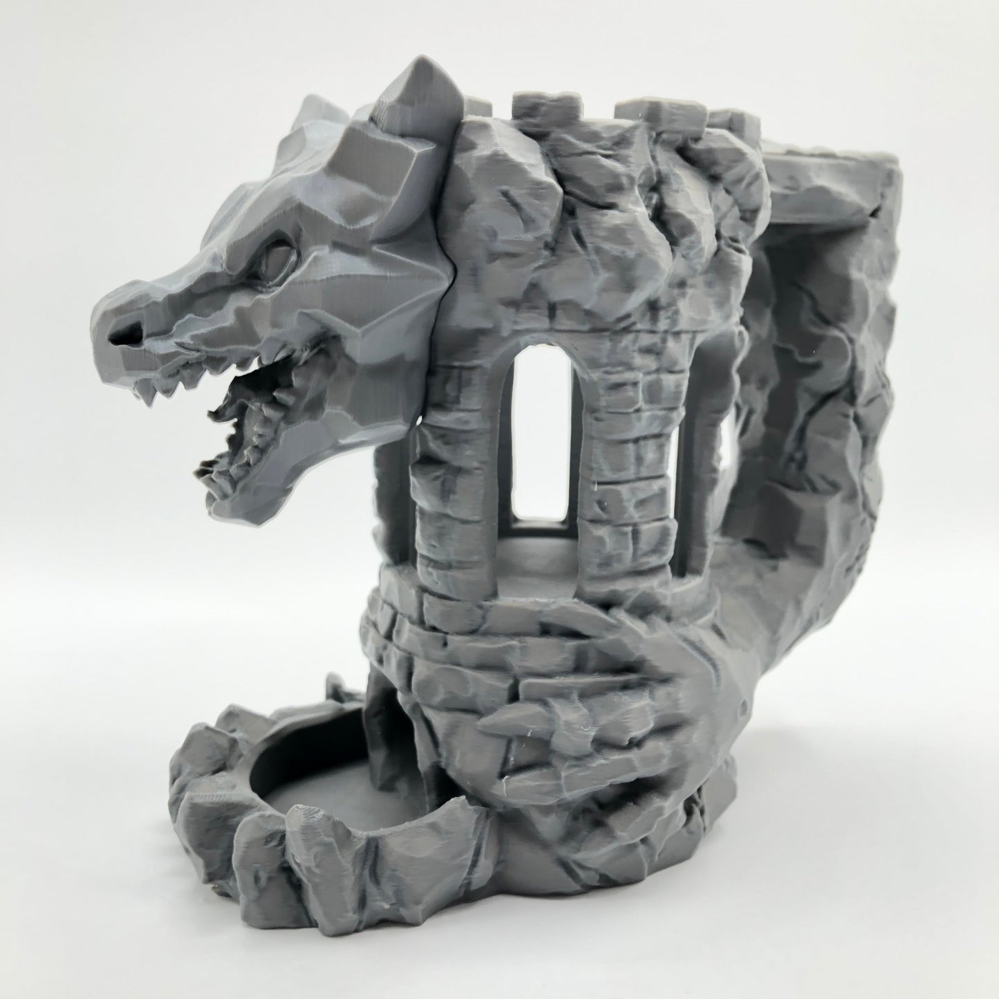 Dragon's Fortress Can Holder & Dice Tower