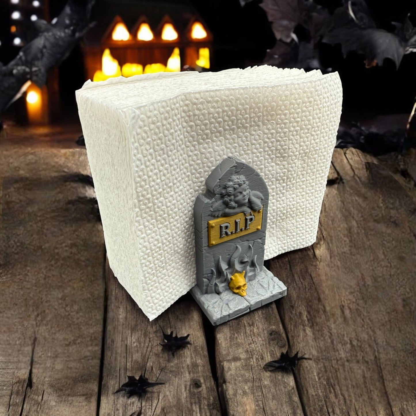 Tombstone Napkin Holder Set