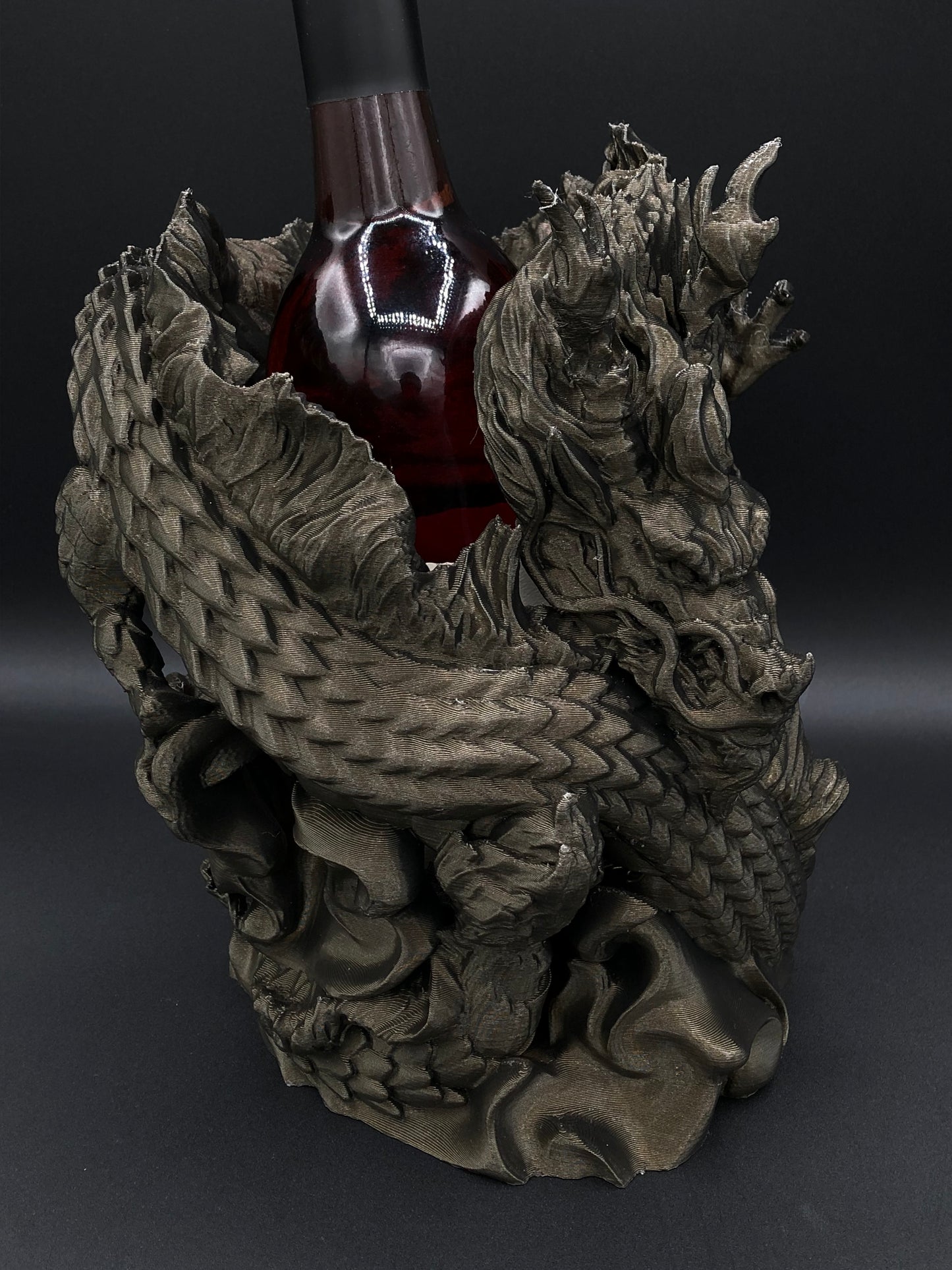 Chinese Dragon Wine Holder