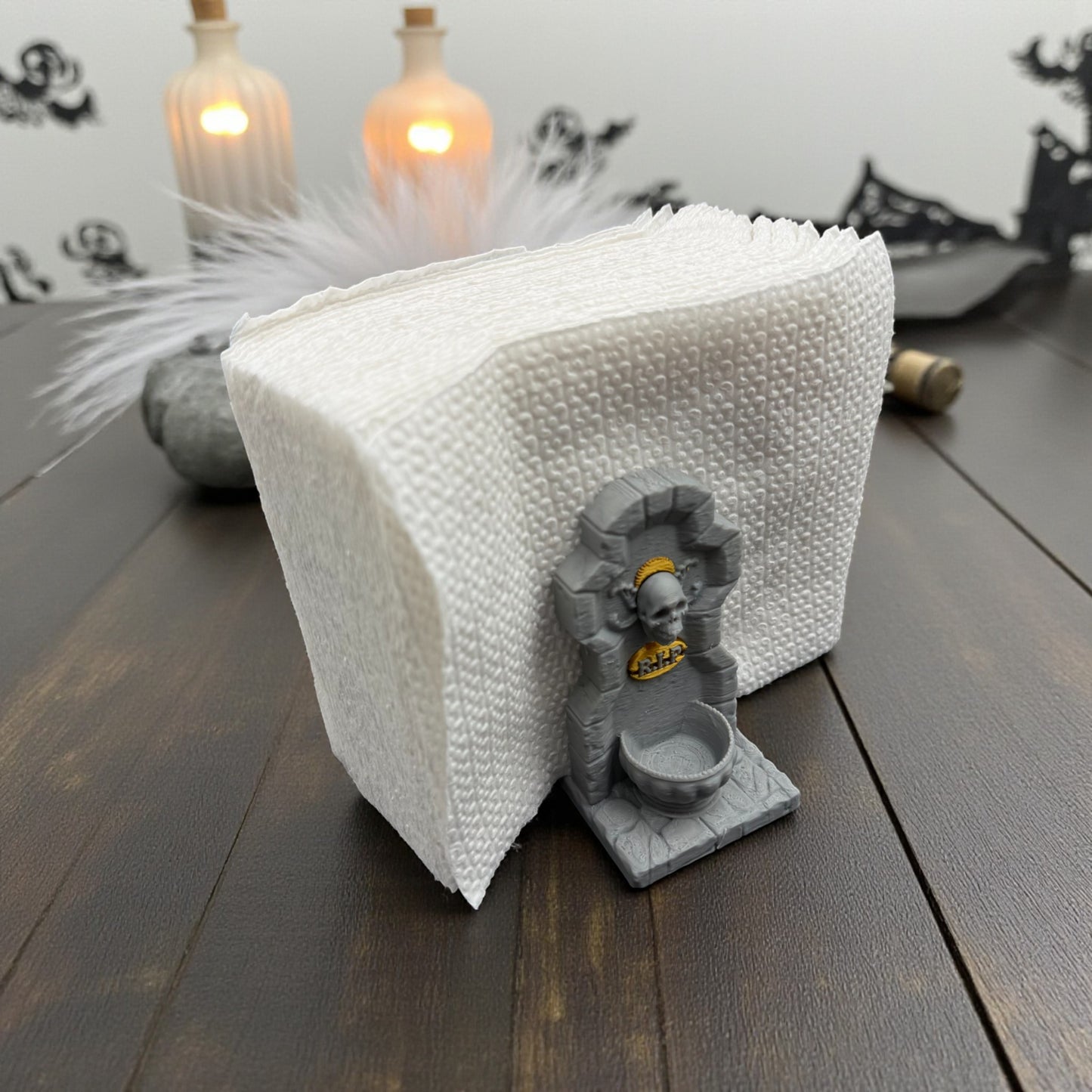 Tombstone Napkin Holder Set