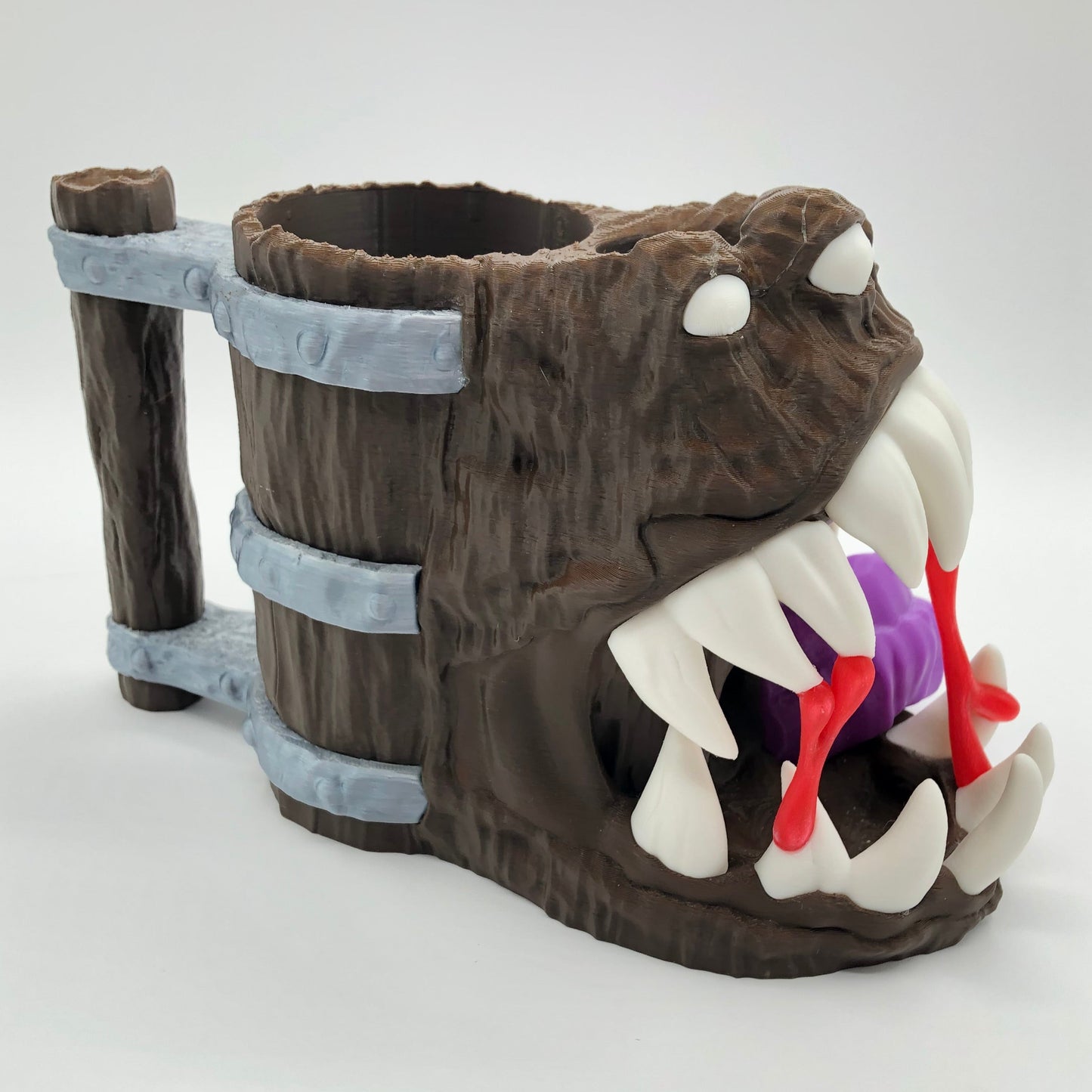 Roll into the Trap Can Holder & Dice Tower