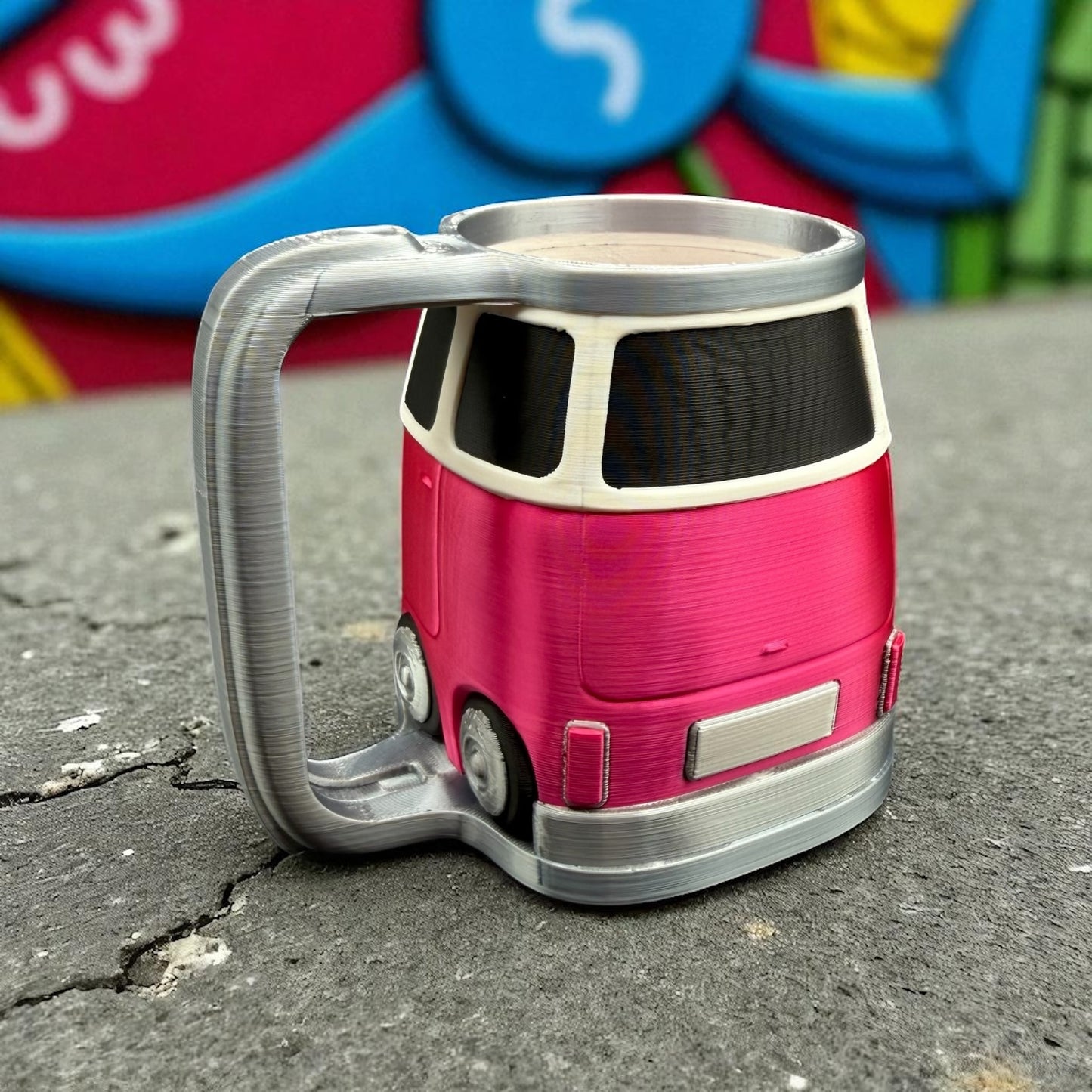 Hippie Van Can Holder