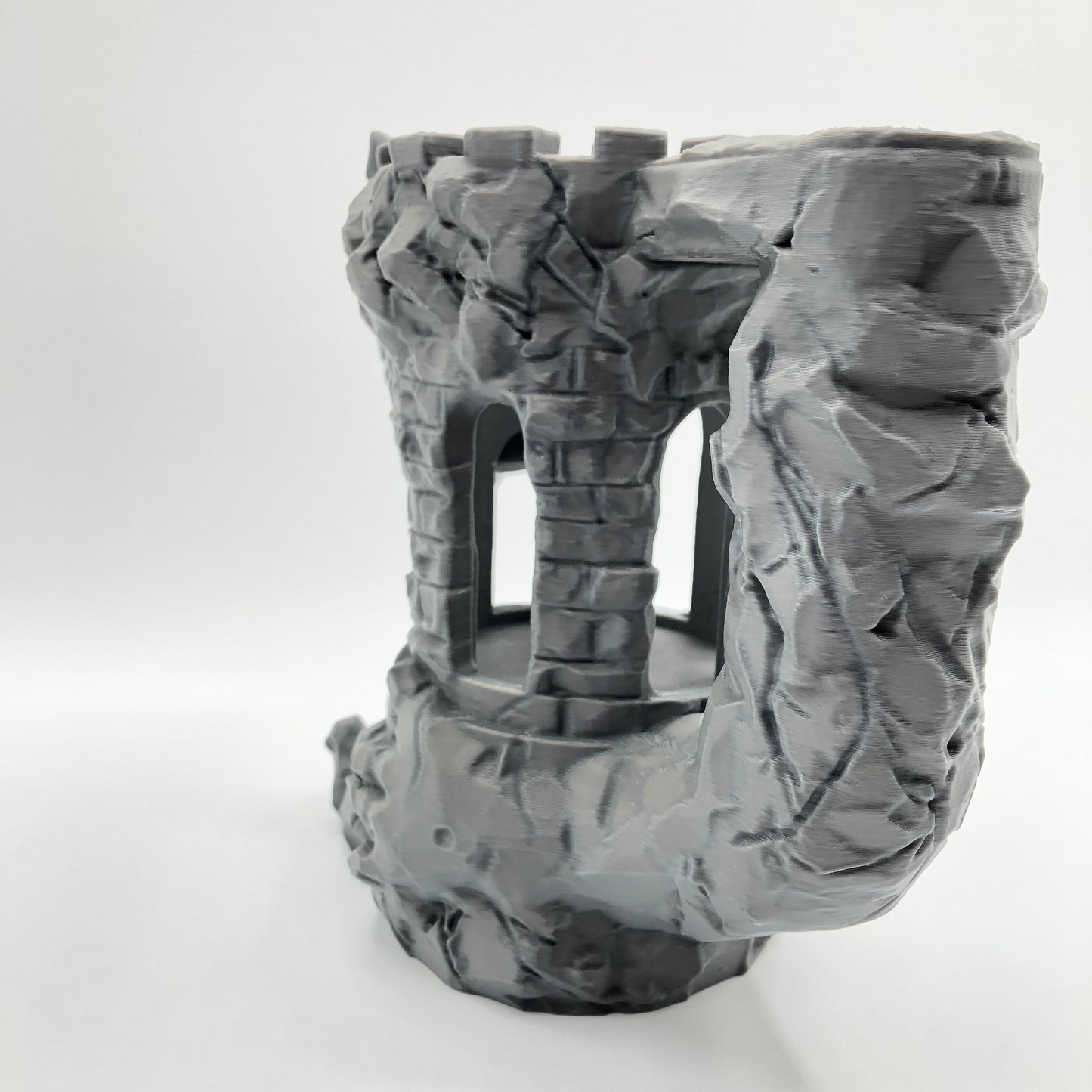 Dragon's Fortress Can Holder & Dice Tower