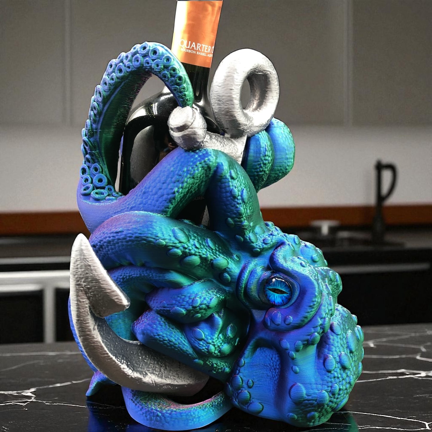 The Kraken Wine Holder