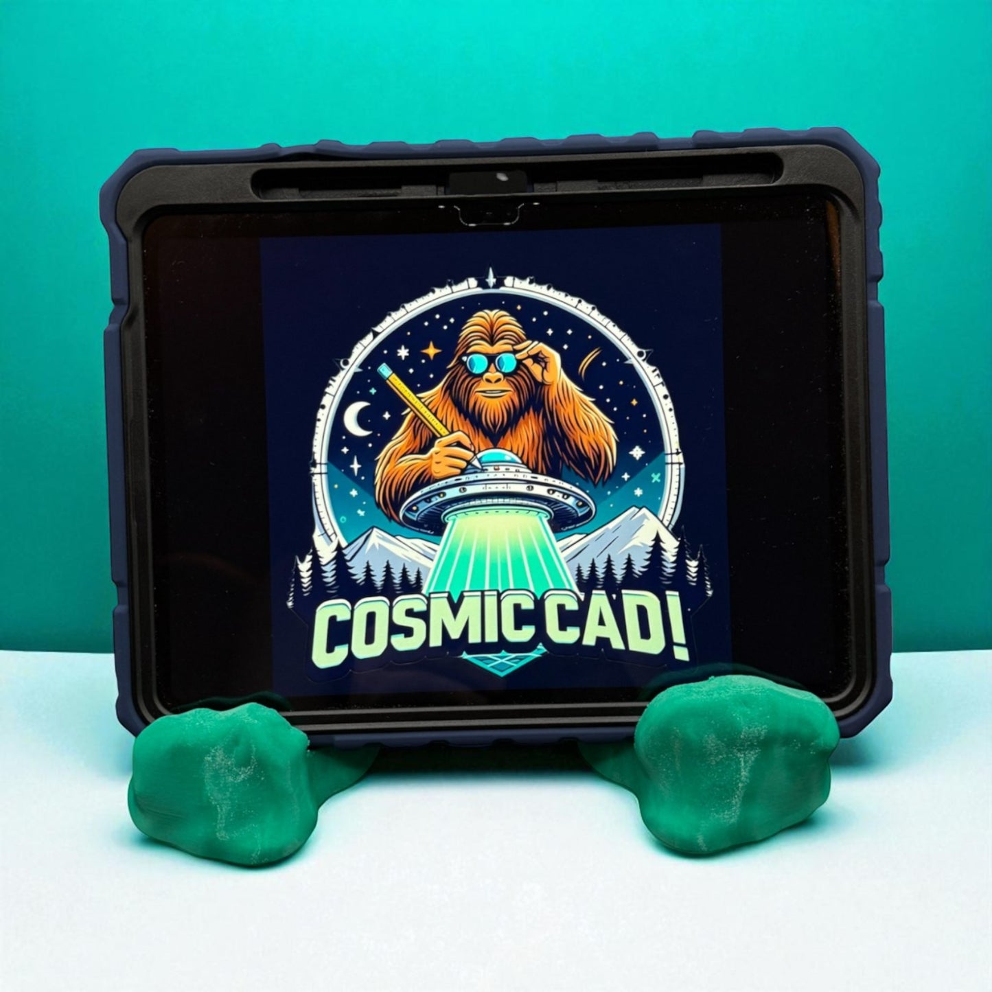 Sticky Tablet Stand