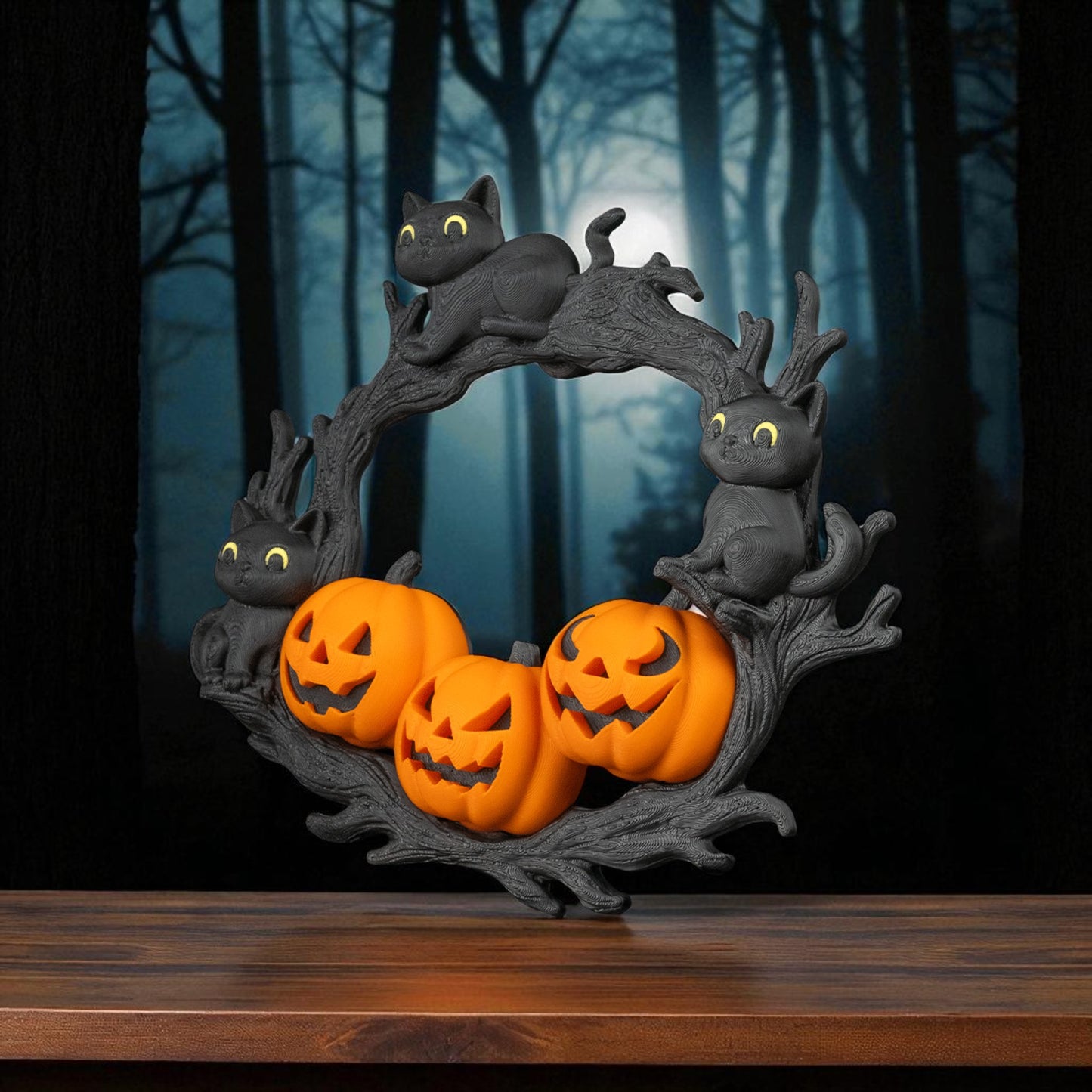The Cozy Patch Halloween - Wreath