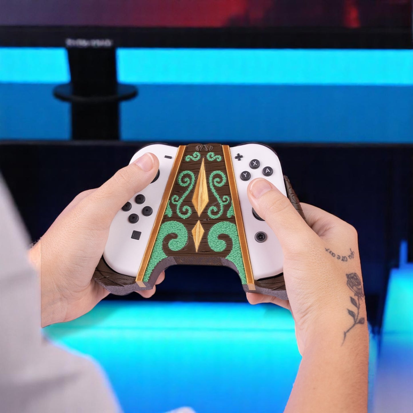 Mossy Shrine Dock & Controller Grips