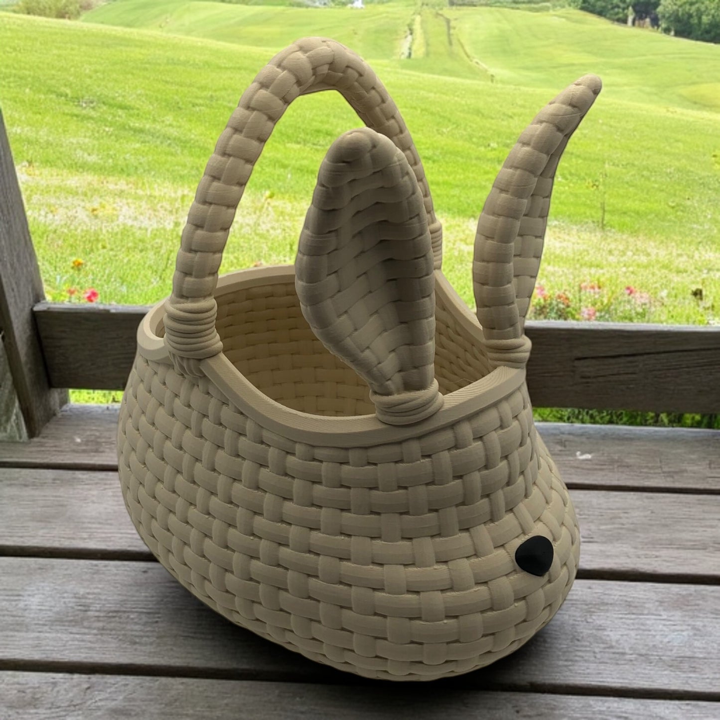 Minimal Bunny Basket