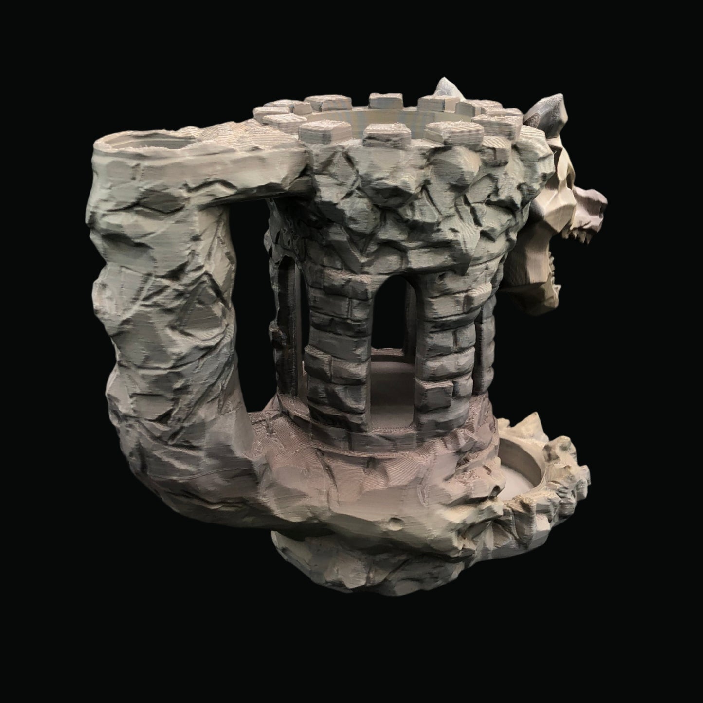 Dragon's Fortress Can Holder & Dice Tower