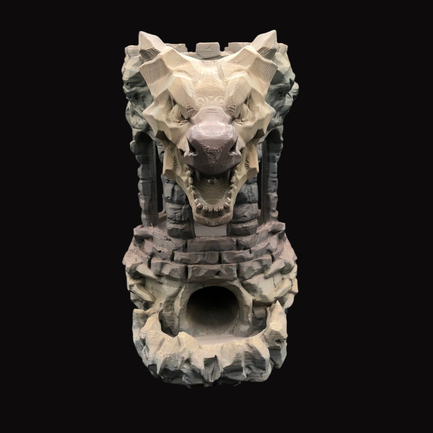 Dragon's Fortress Can Holder & Dice Tower