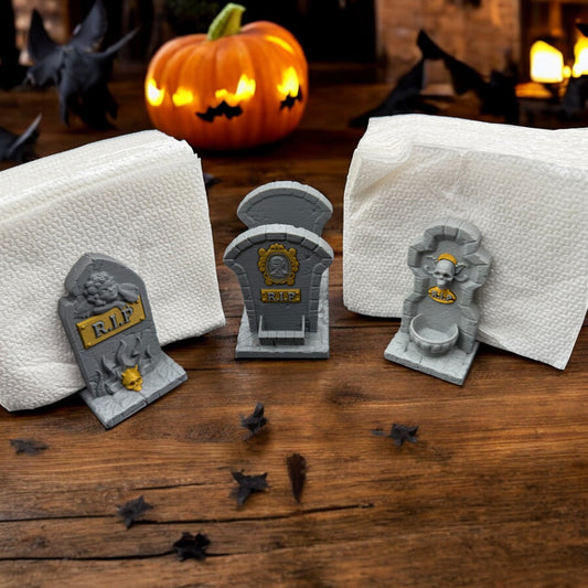 Tombstone Napkin Holder Set