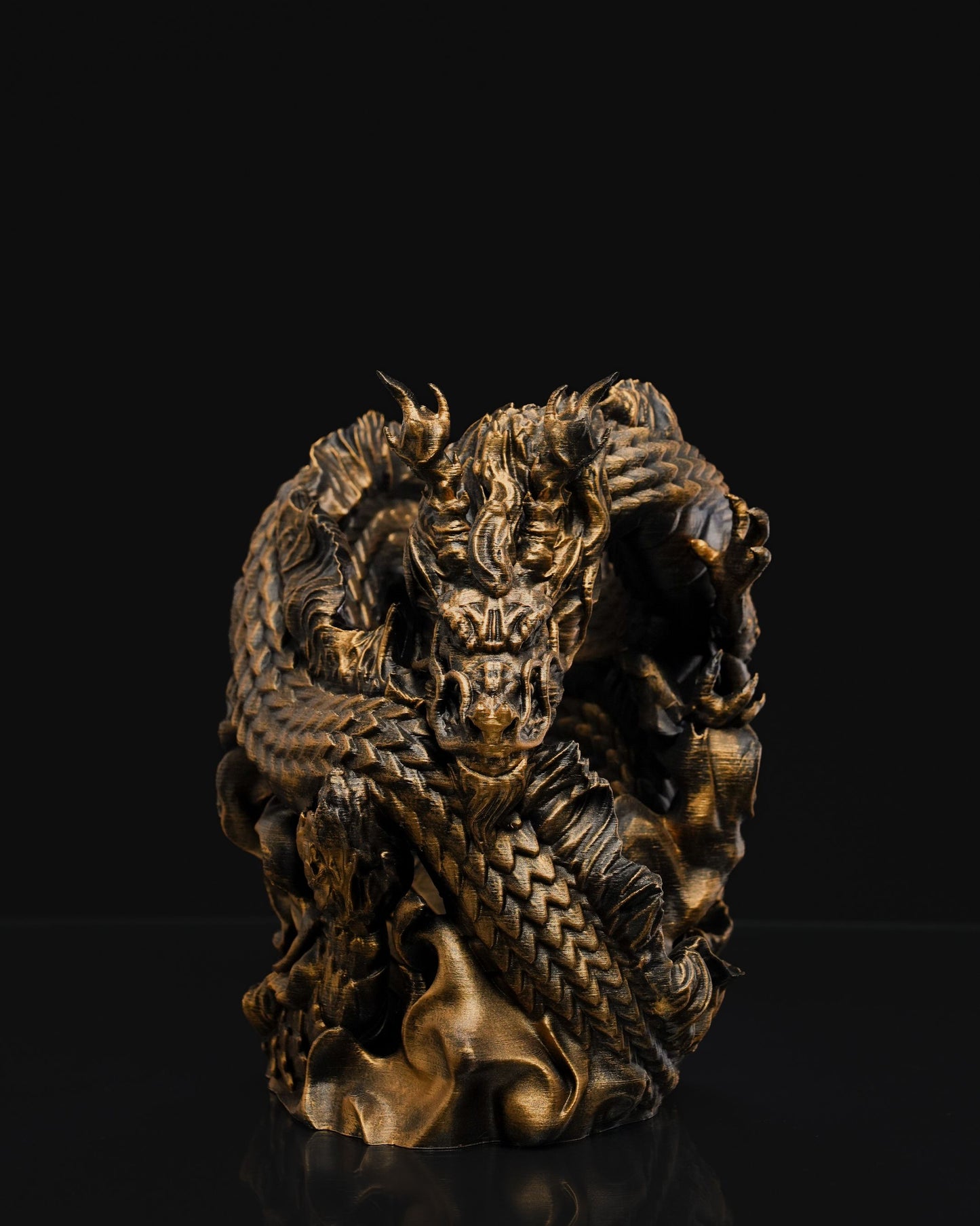 Chinese Dragon Wine Holder