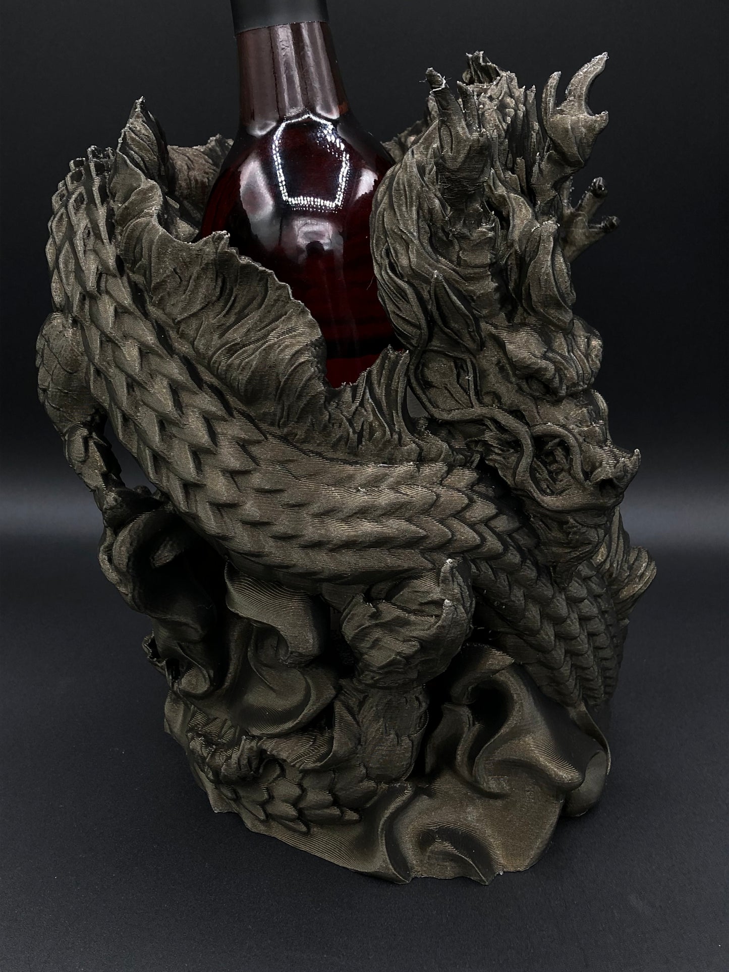 Chinese Dragon Wine Holder