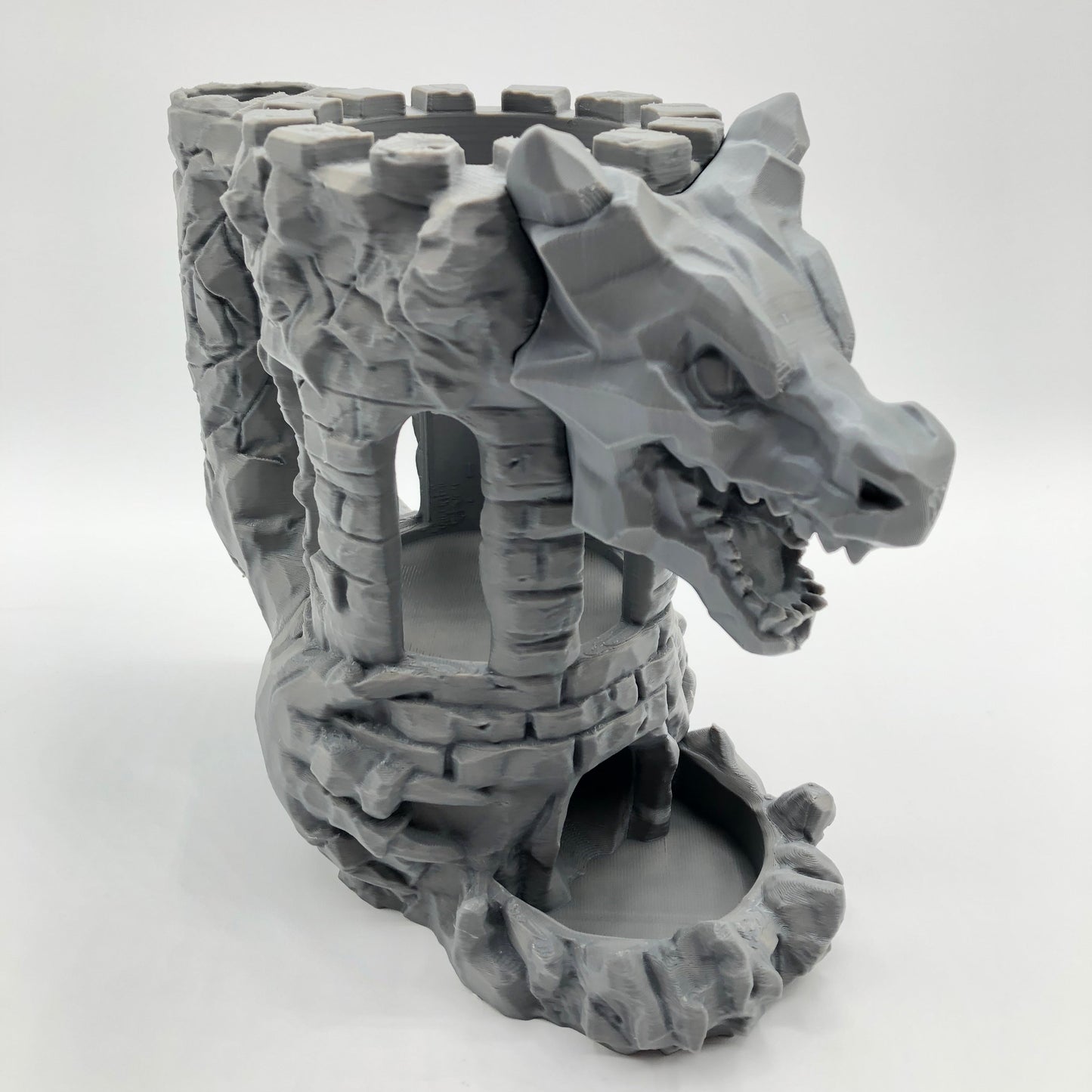 Dragon's Fortress Can Holder & Dice Tower
