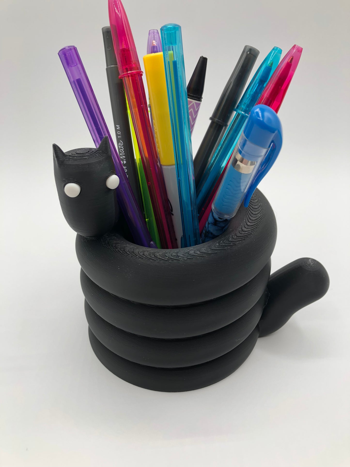 Gothic Cat Desk Set