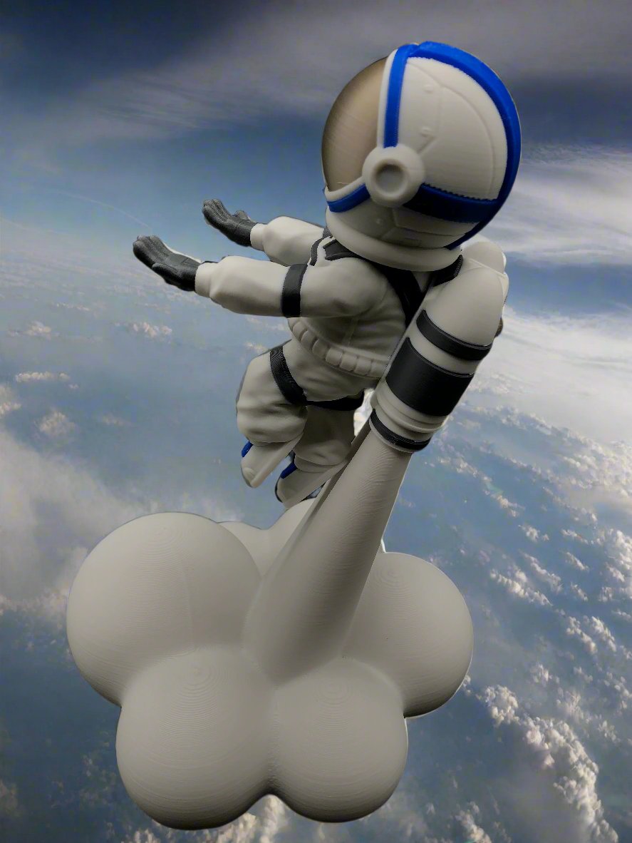 Astronaut controller stand