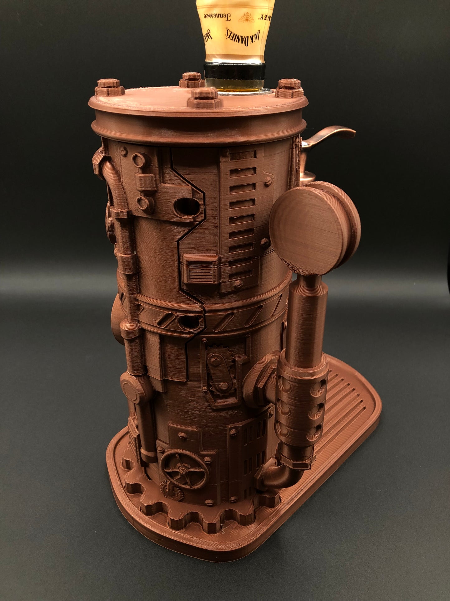 Steampunk dispenser