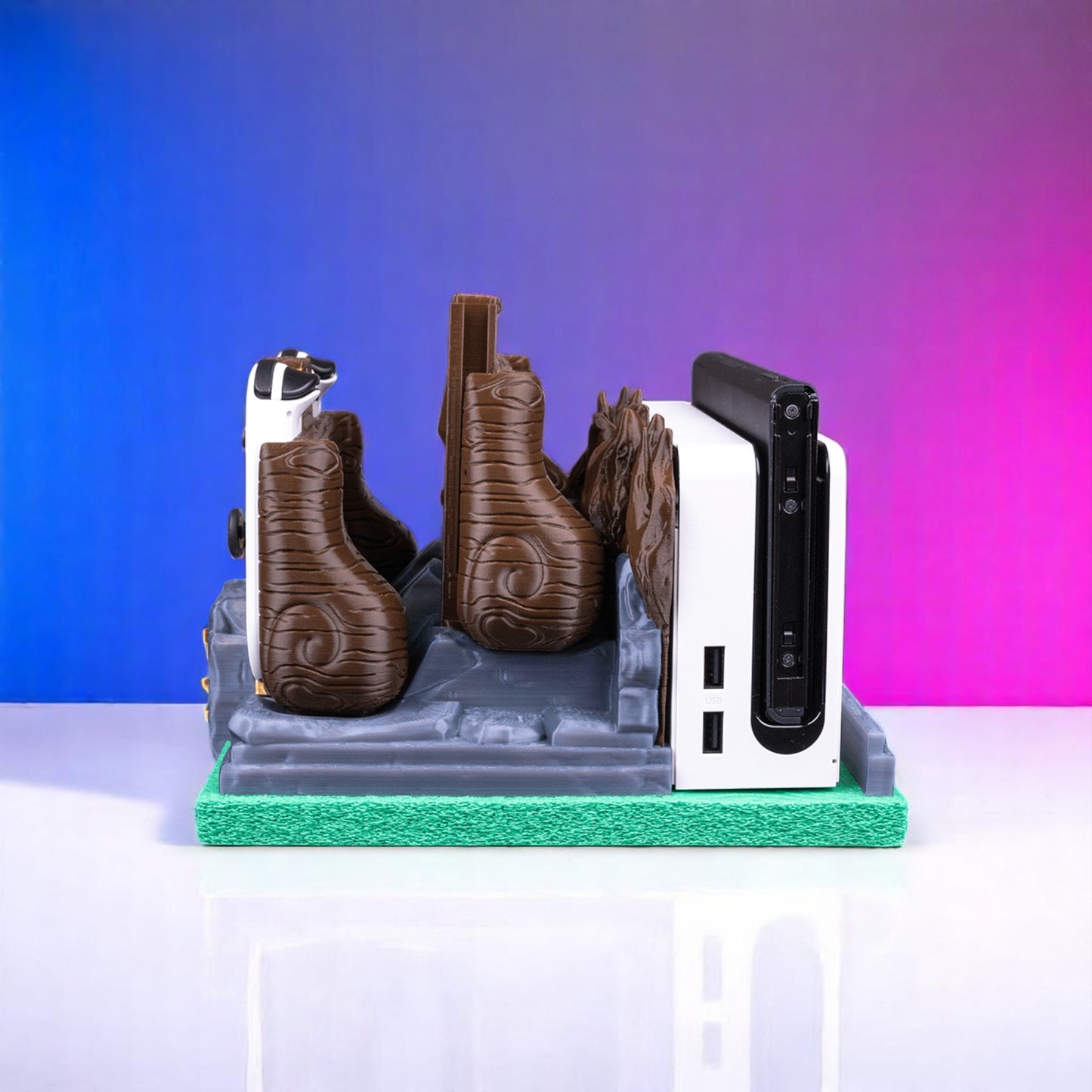 Mossy Shrine Dock & Controller Grips