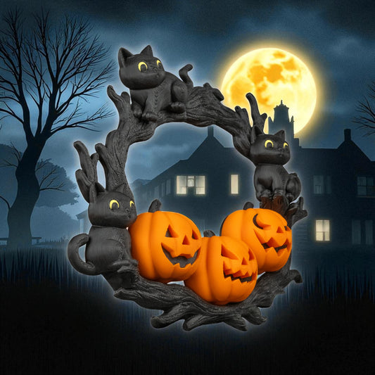 The Cozy Patch Halloween - Wreath